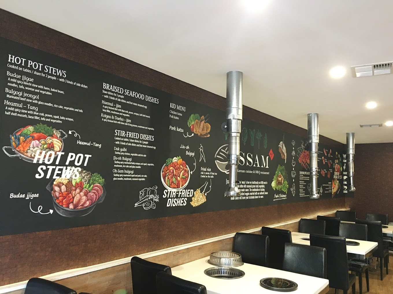SSAM Korean BBQ & Mini Hot Pot