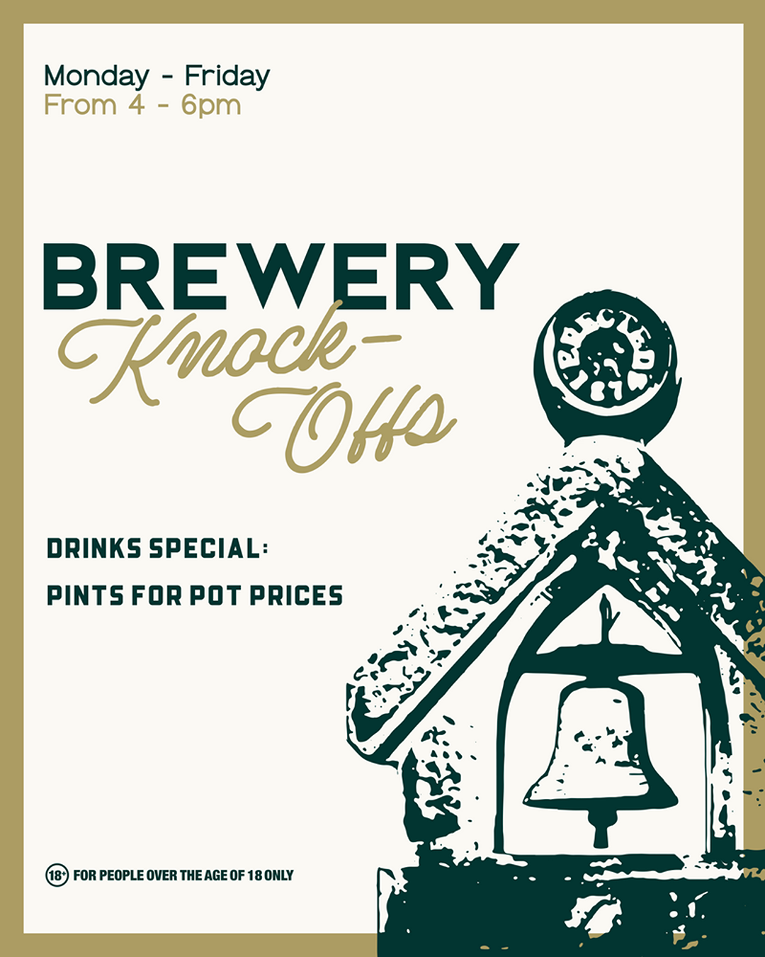 Cascade Brewery Bar special