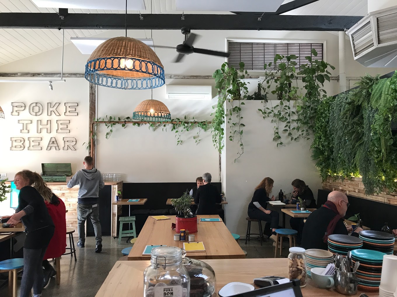 Poke the bear cafe