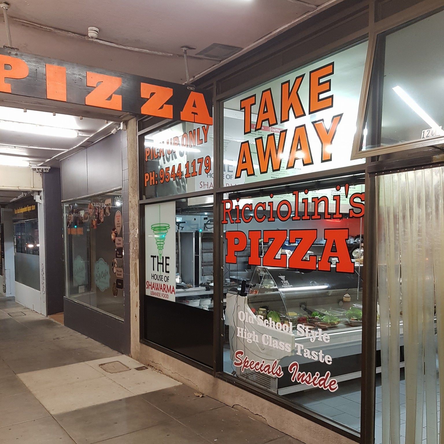 Ricciolini's Pizza Pasta house