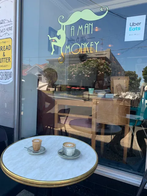 A Man and his Monkey Cafe