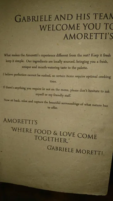 Amoretti's Abbotsbury