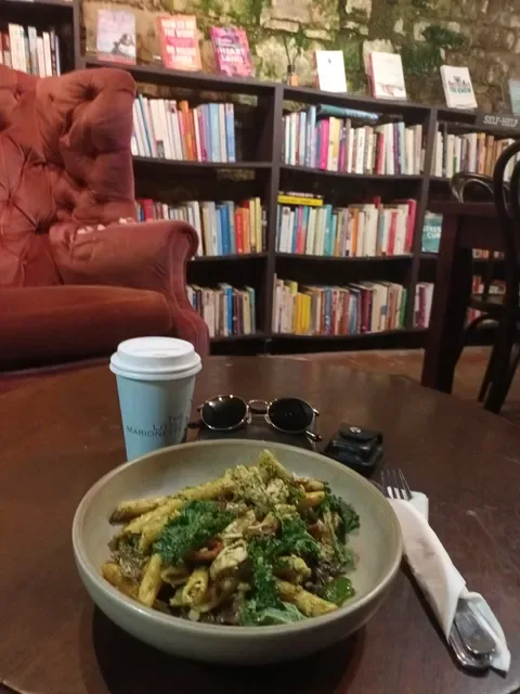 Ampersand Cafe & Bookstore.