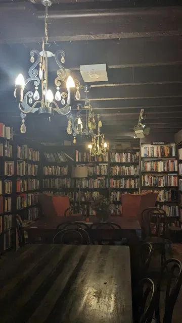 Ampersand Cafe & Bookstore.