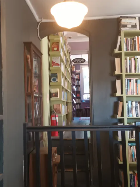 Ampersand Cafe & Bookstore.