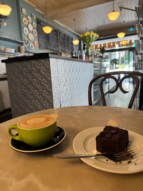 Ampersand Cafe & Bookstore.