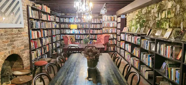 Ampersand Cafe & Bookstore.