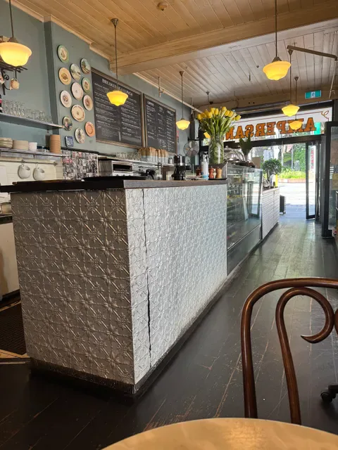 Ampersand Cafe & Bookstore.