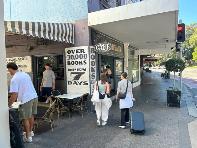 Ampersand Cafe & Bookstore.