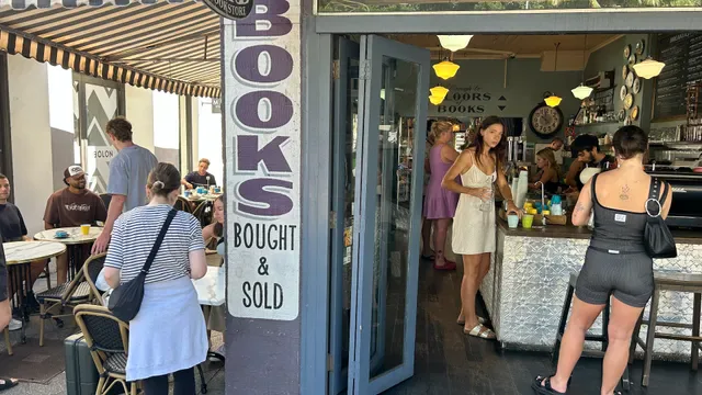 Ampersand Cafe & Bookstore.