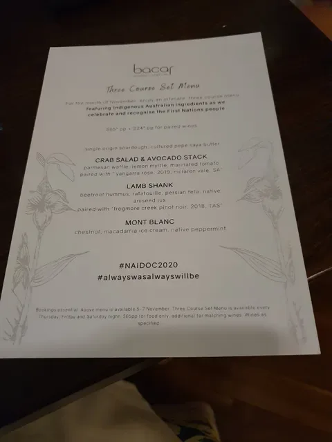 Bacar Restaurant & Bar