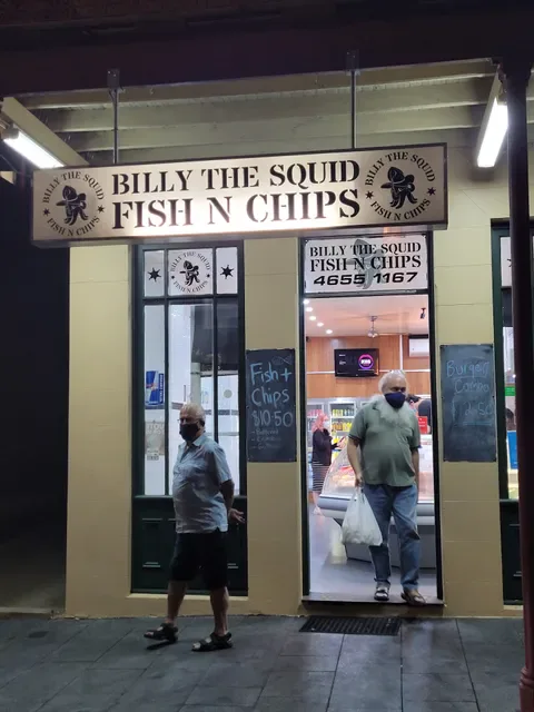 Billy The Squid Fish n Chips Camden