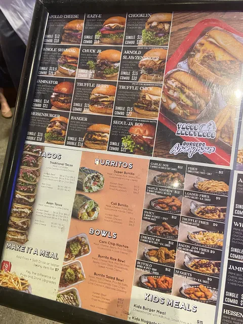 Burgers Anonymous x Tacos Anonymous