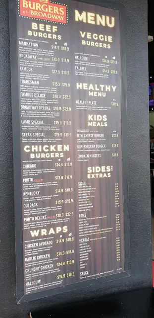 Burgers On Broadway Mortdale