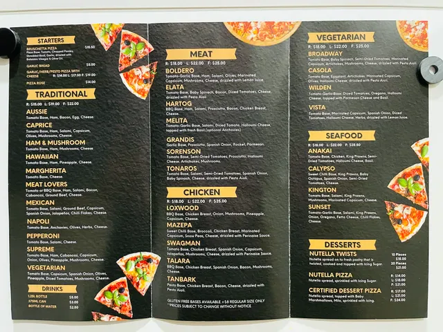 Certified Pizza St Marys