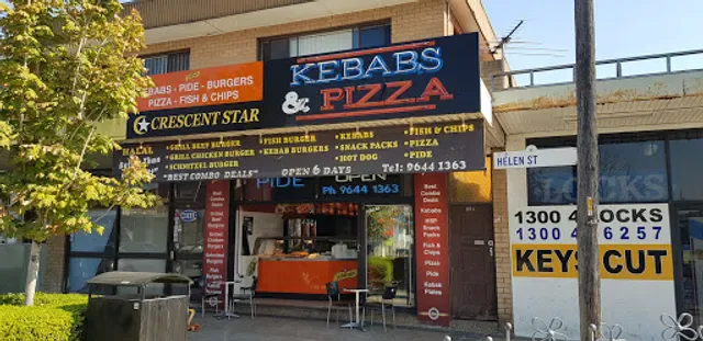 Cresent Star Kebabs Burgers Pizza