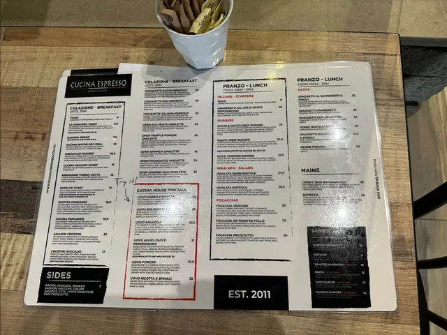 Cucina Espresso Concord