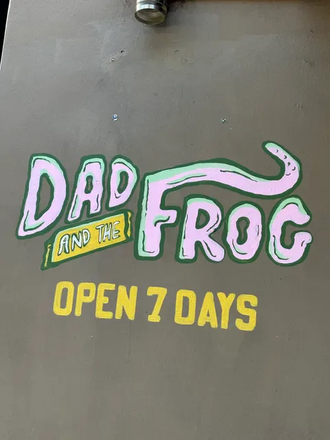 Dad and the Frog Cafe