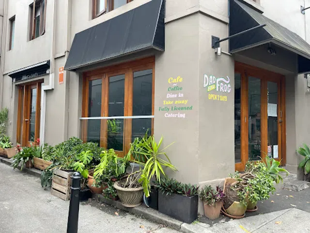 Dad and the Frog Cafe