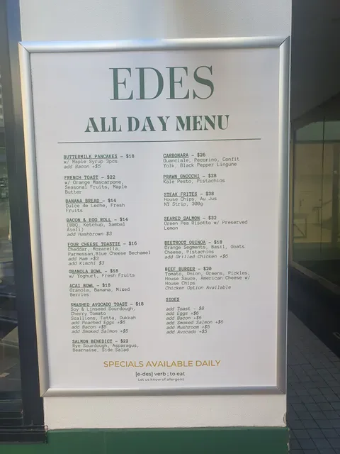 Edes Sydney Mediterranean Restaurant & Bar