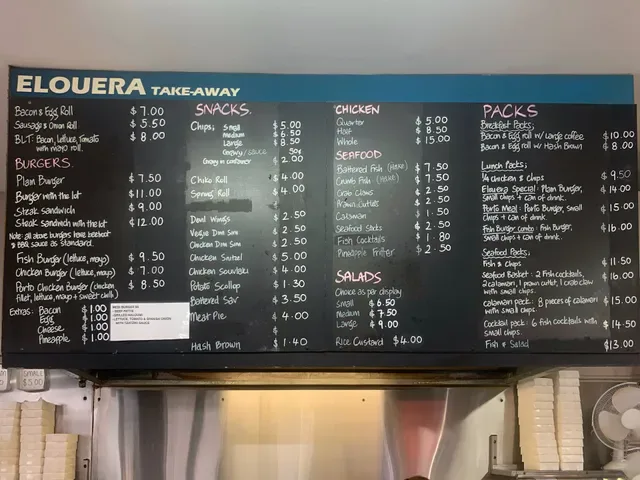 Elouera Take Away