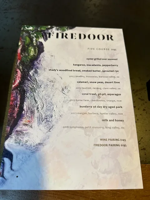 Firedoor Restaurant