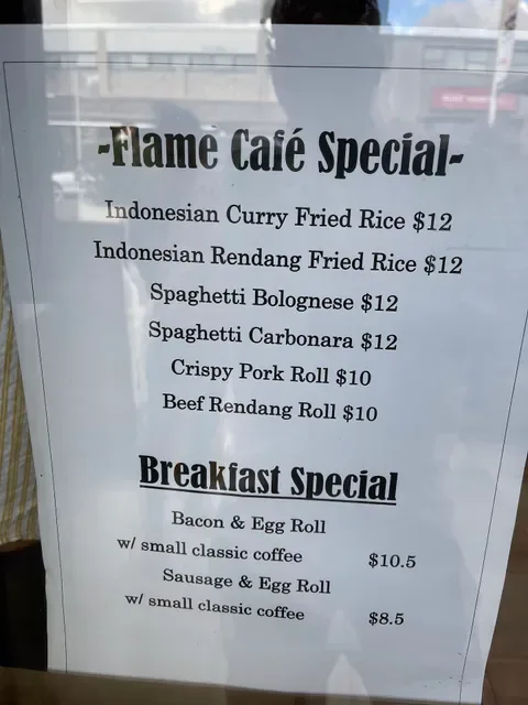 Flame Cafe North Ryde