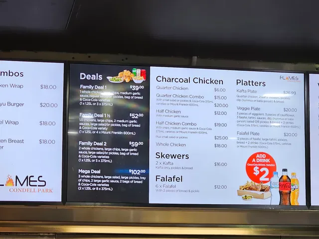 Flames Charcoal Chicken