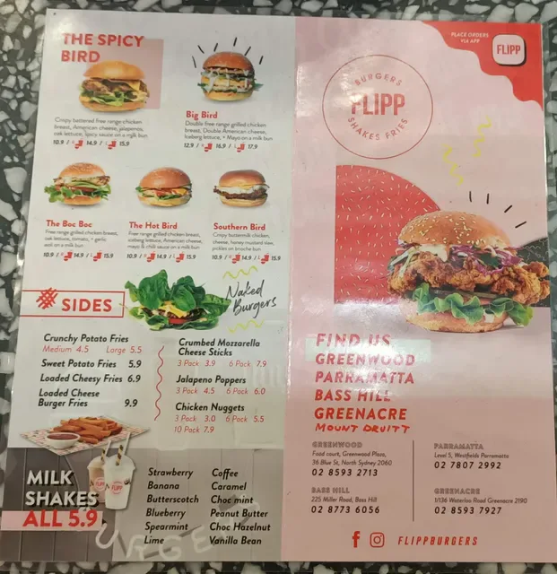 FLIPP Burgers Mount Druitt