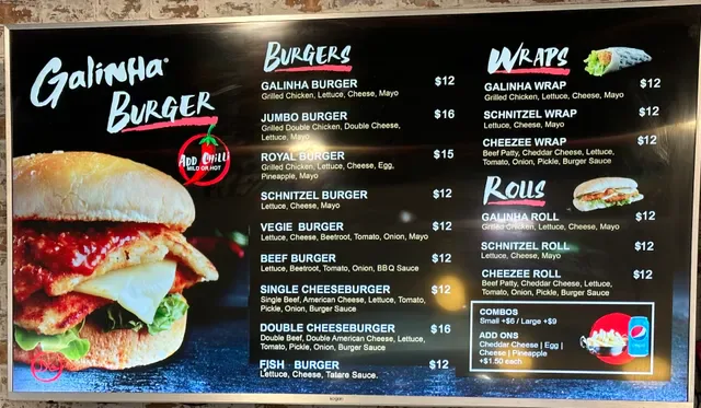 Galinha Burger Narellan