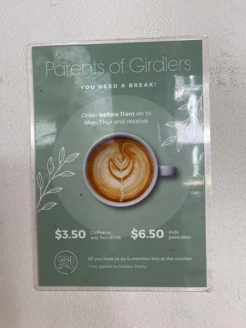 Girdlers Café - Manly