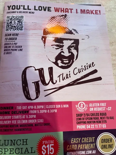 Gu Thai Cuisine at Chipping Norton
