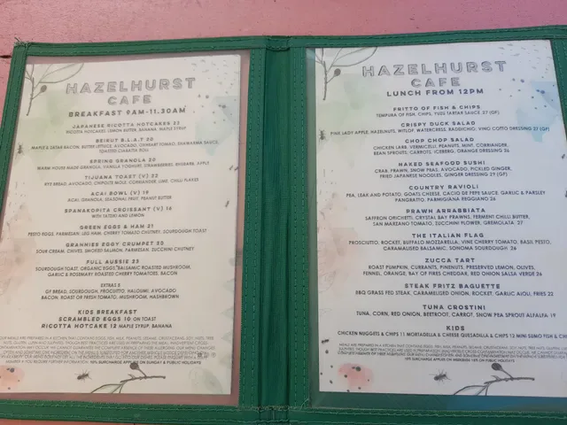 Hazelhurst Cafe