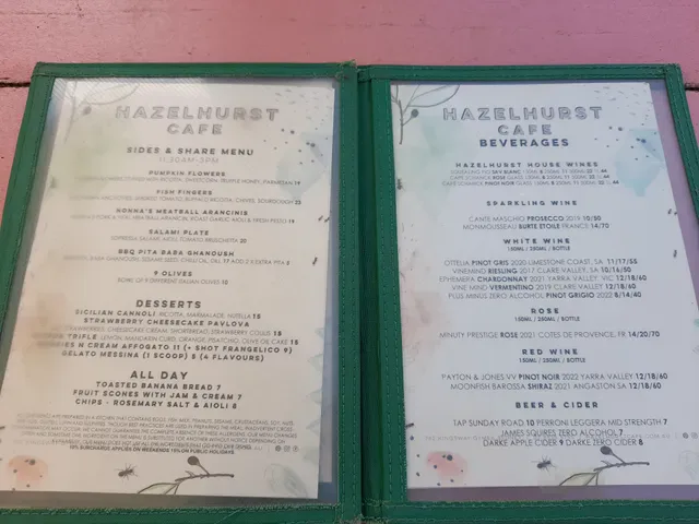 Hazelhurst Cafe