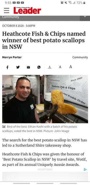 Heathcote Fish & Chips (NSW)