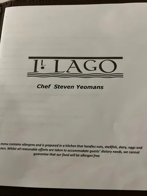 Il Lago Italian Restaurant