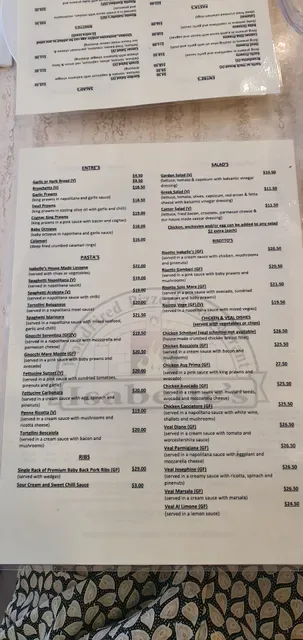 Isabelle's – Italian Restaurant, Bar & Woodfired Pizza