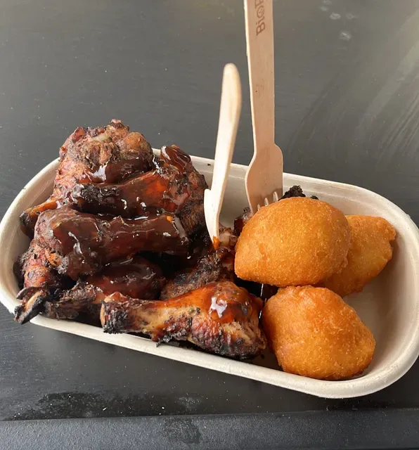 Island Boys Food Jamaican restaurant We open when the factory has show