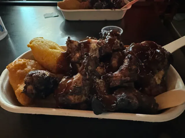 Island Boys Food Jamaican restaurant We open when the factory has show