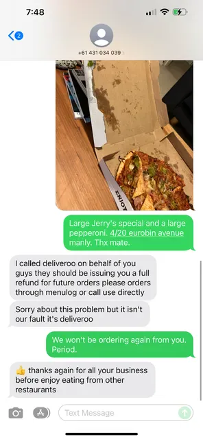 Jerry's Famous Pizza
