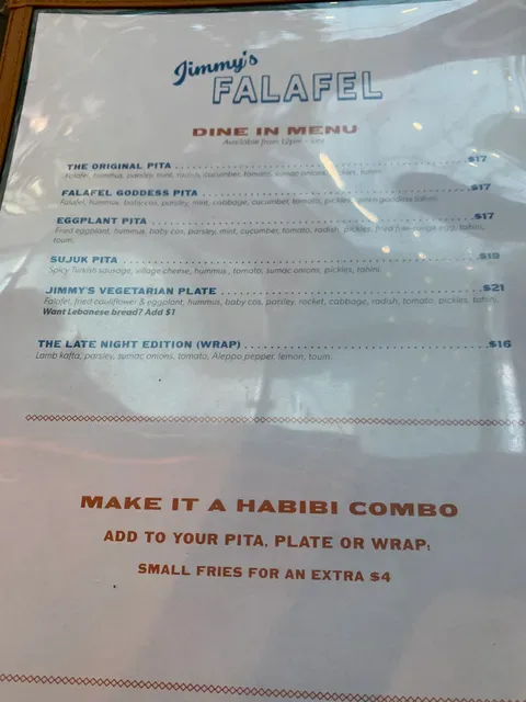 Jimmy’s Falafel