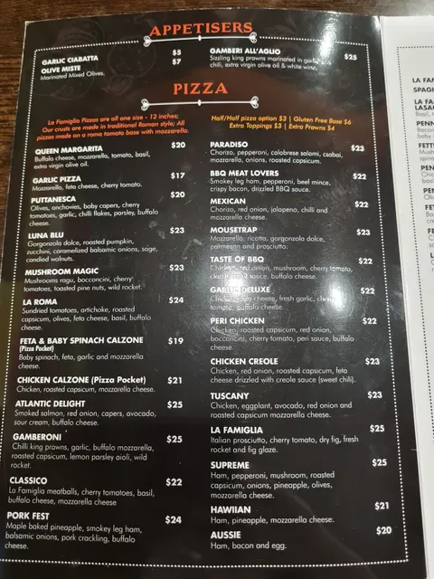 La Famiglia Pizzeria