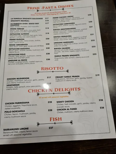 La Famiglia Pizzeria