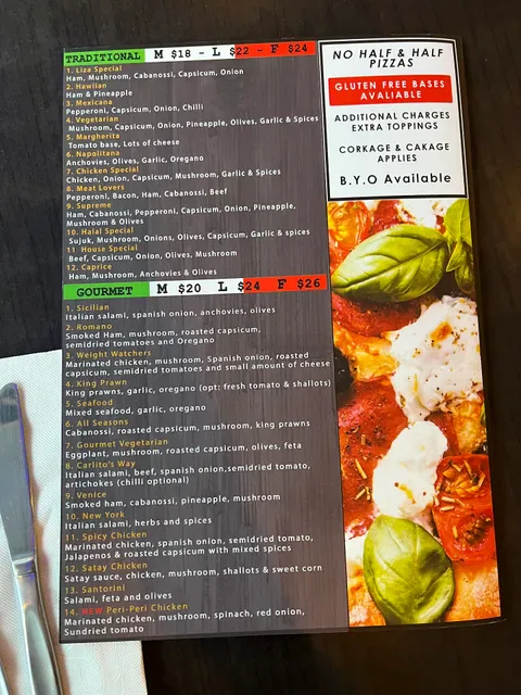 Liza’s Woodfired Pizza