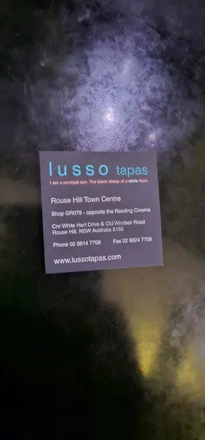 Lusso Tapas Rouse Hill