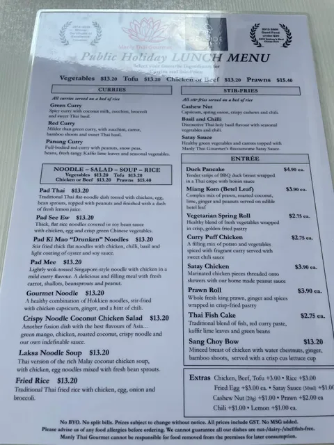 Manly Thai Gourmet