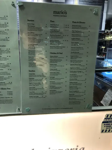 Mario's Pizzeria Croydon
