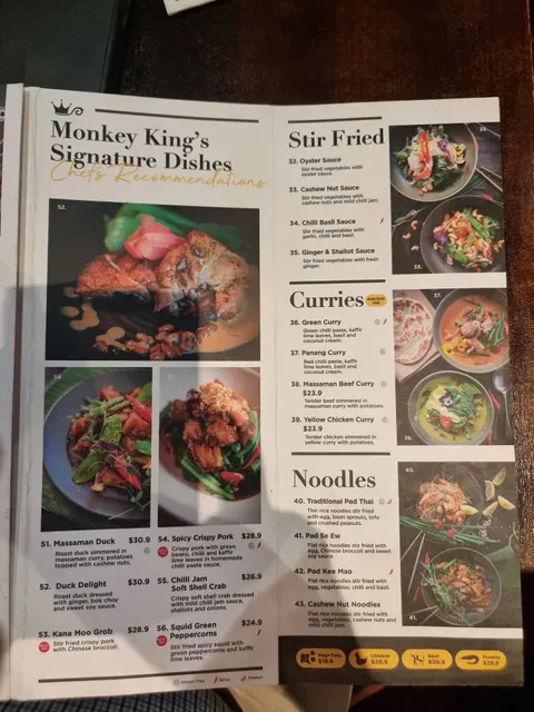 Monkey King Thai - Lindfield