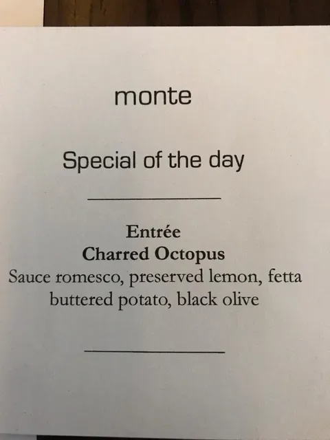 monté