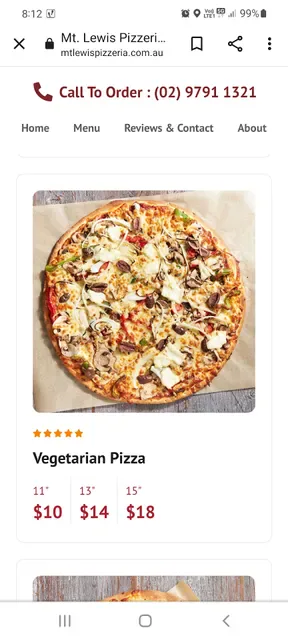Mt Lewis Pizzeria